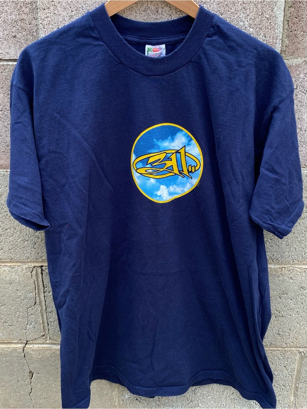 Vintage 311 Transistor T Shirt size XL Navy Blue Band Tee